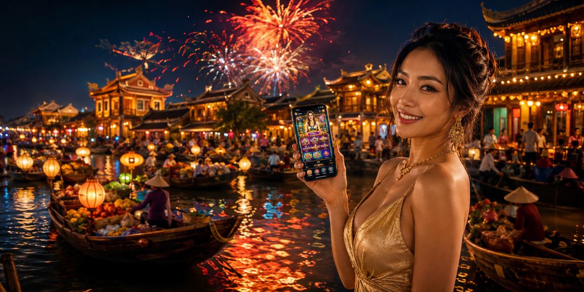 Không khí lễ hội Huế minh họa nhu cầu đọc điều kiện ưu đãi và chơi có trách nhiệm