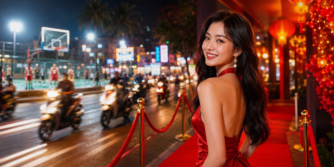 Sân bóng rổ ánh neon tại Ninh Bình gợi ý chuyên mục thể thao trên di động